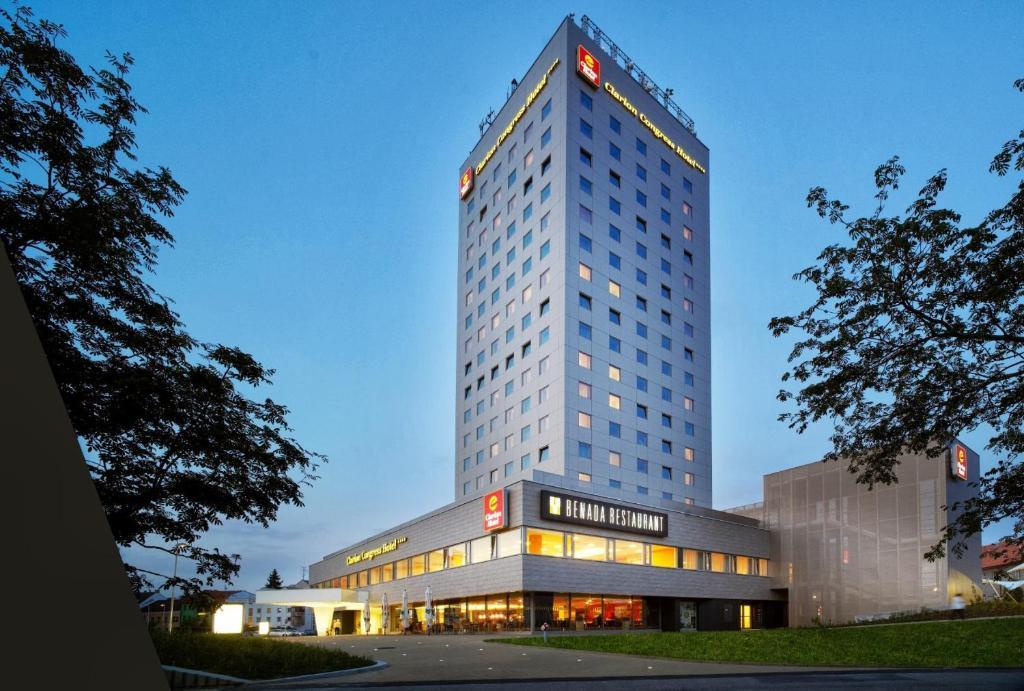 Clarion Congress Hotel Ceske Budejovice Exterior photo